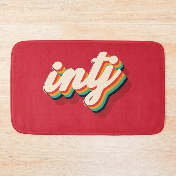 Item preview, INTJ MBTI Type Arty Introvert Colorful designed and sold by RETROACTIVE SHOP.