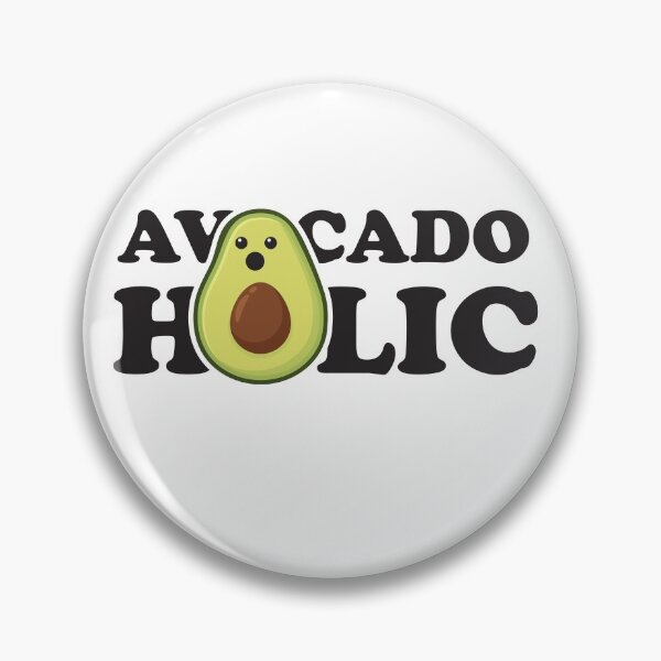 Item preview, Funny Avocado Holic black print designed and sold by DzineMon.