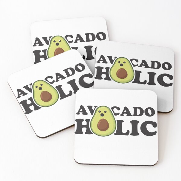Item preview, Funny Avocado Holic black print designed and sold by DzineMon.