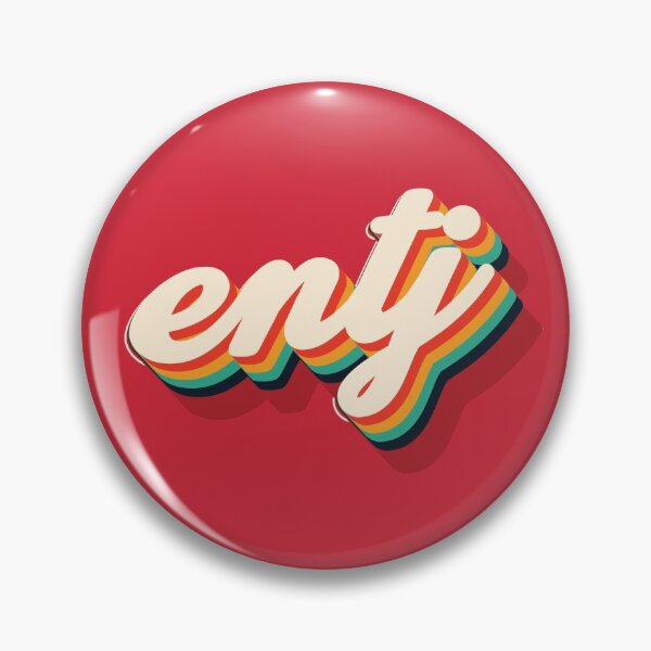Item preview, ENTJ MBTI Type Arty Introvert Colorful designed and sold by RETROACTIVE SHOP.