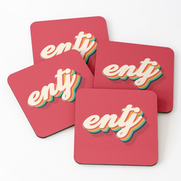 Item preview, ENTJ MBTI Type Arty Introvert Colorful designed and sold by RETROACTIVE SHOP.