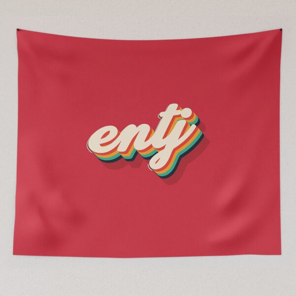 Item preview, ENTJ MBTI Type Arty Introvert Colorful designed and sold by RETROACTIVE SHOP.