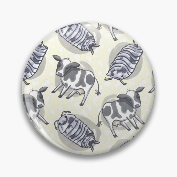 Dairy Cow Isopods- Yellow Pin