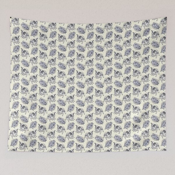 Item preview, Dairy Cow Isopods- Yellow designed and sold by Kristina Savasta.