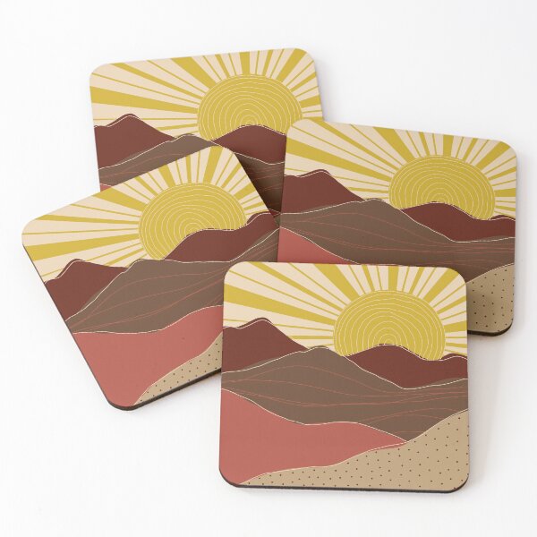 Item preview, Mid Century Sunset designed and sold by DippyHippie.