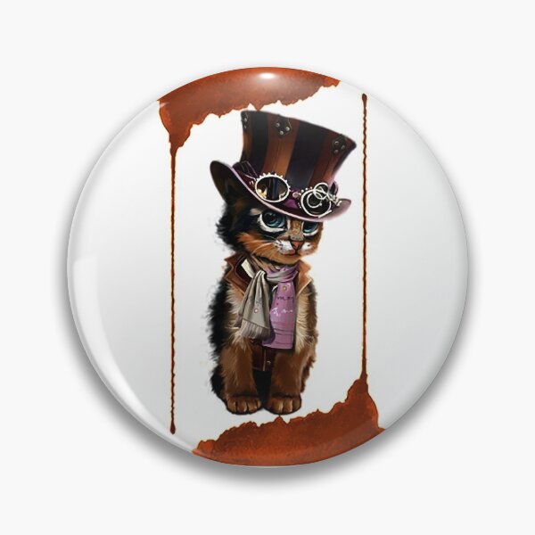 Item preview, Steampunk kitten designed and sold by Gothic Fantasy.