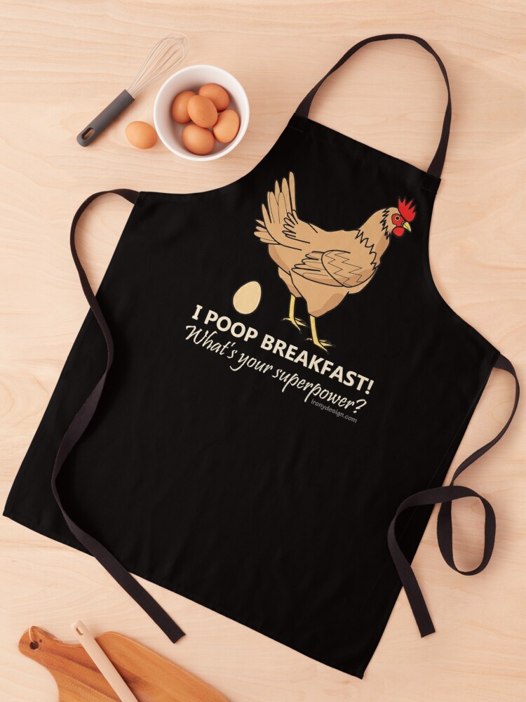 Chicken Eggs Apron With Pockets Apron For Fresh Eggs Collecting Gathering  Apron Rooster Chicken Themed Gifts Unisex Apron