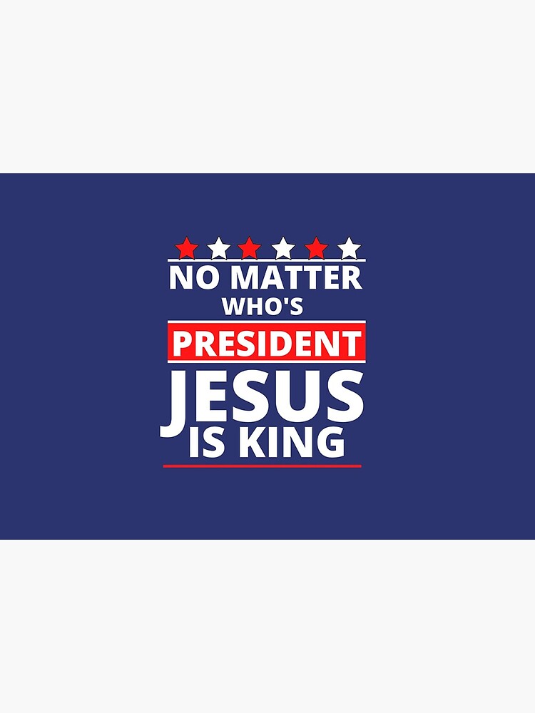 Jesus Is Still King - Patriotic Christian Faith Apparel And Gifts by TCCPublishing