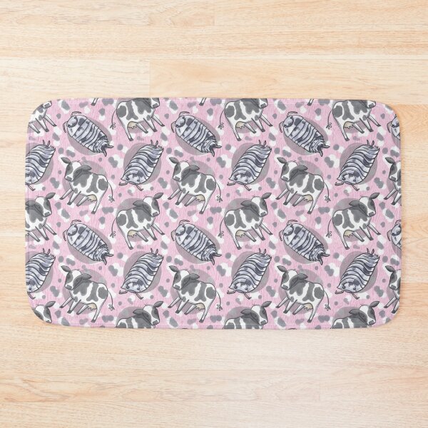 Item preview, Dairy Cow Isopods- Pink designed and sold by Kristina Savasta.