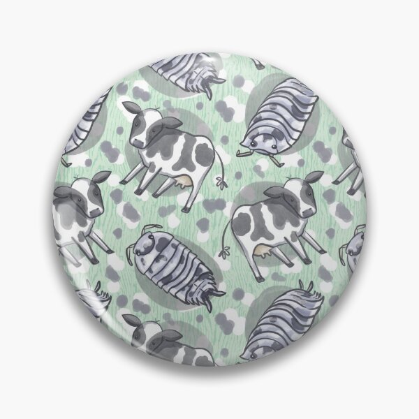 Item preview, Dairy Cow Isopods- Green designed and sold by Kristina Savasta.