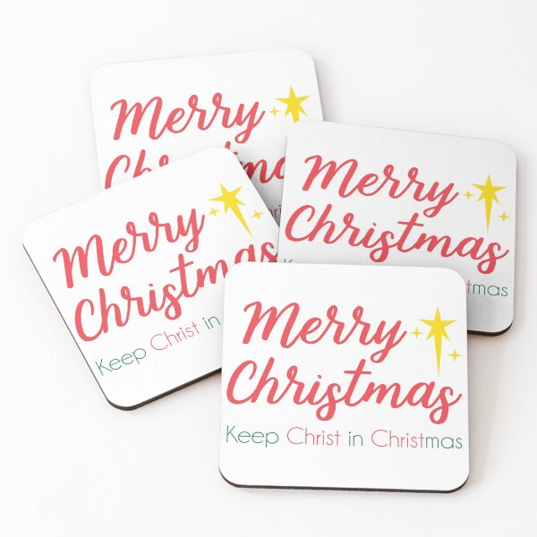 Item preview, Merry Christmas - Keep Christ star designed and sold by davetdesigns.