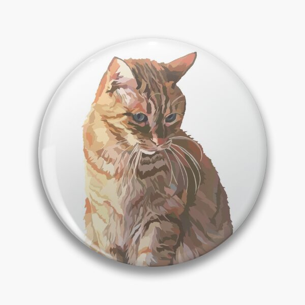 Item preview, Stanley the Orange Tiger Cat designed and sold by michelenorman.
