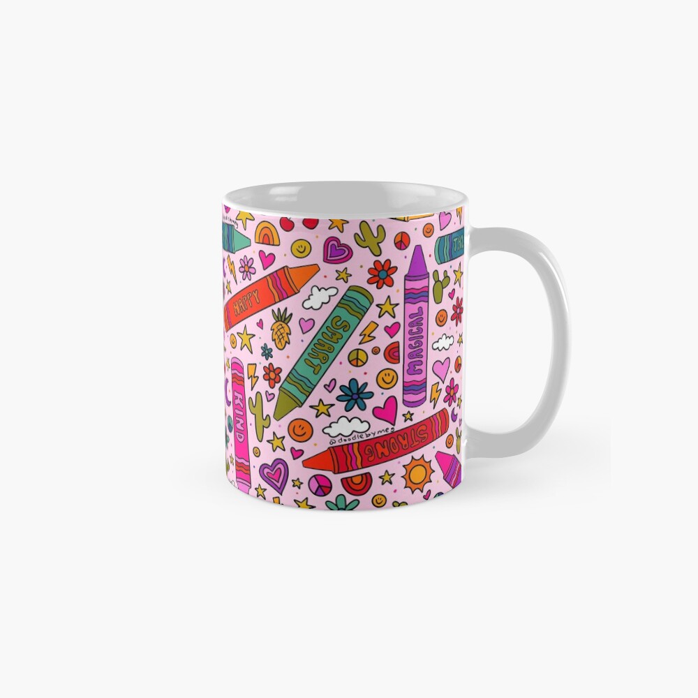 Crayon Print Greeting Card