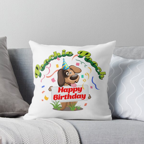 Item preview, Poochie Pooch Wish You Happy Birthday designed and sold by PoochiePooch.