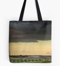Storm over Therfield Tote Bag