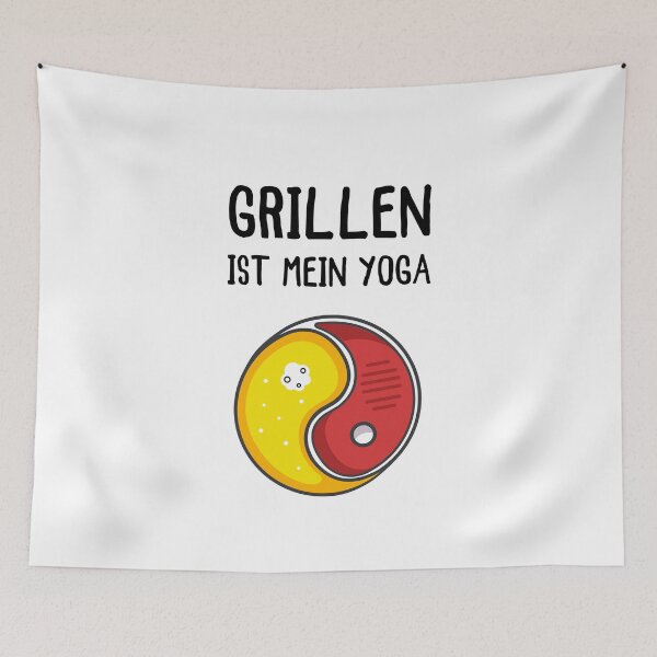 Item preview, Grilling is my yoga designed and sold by khornholio.