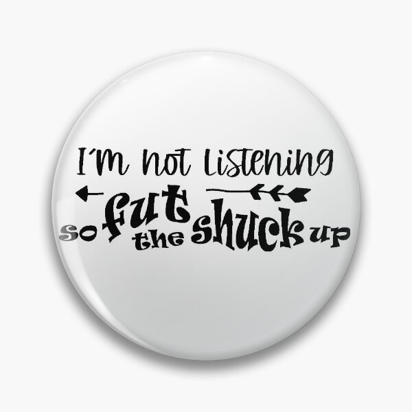 Item preview, I'm Not Listening! designed and sold by KissingFrogs.