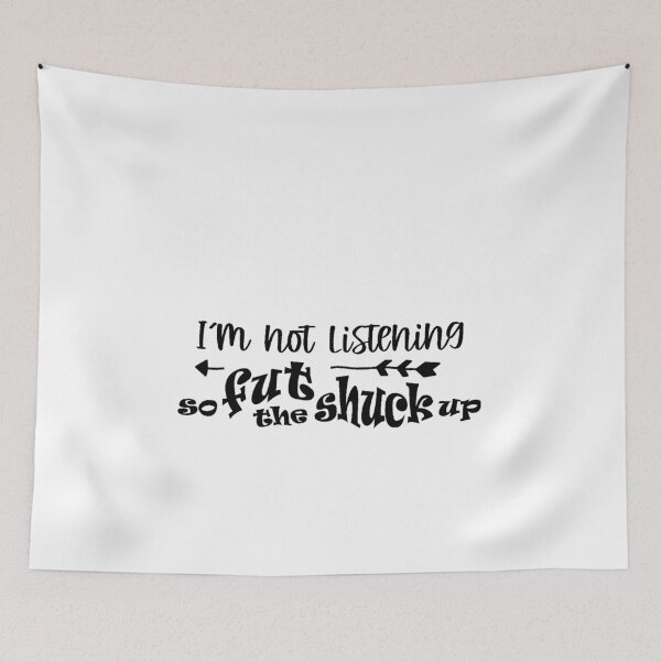 Item preview, I'm Not Listening! designed and sold by KissingFrogs.