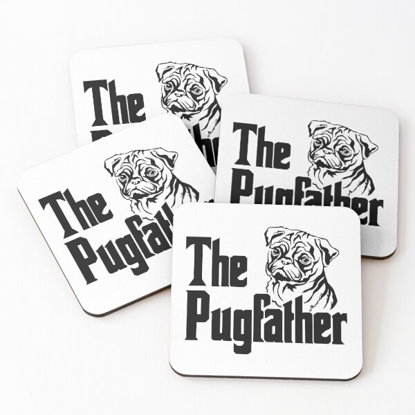 Item preview, The Pugfather Shirt Pug Dad Father’s Day Gift Pug Lovers designed and sold by hasanmasud.