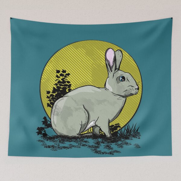 Item preview, Wild Rabbit designed and sold by piedaydesigns.