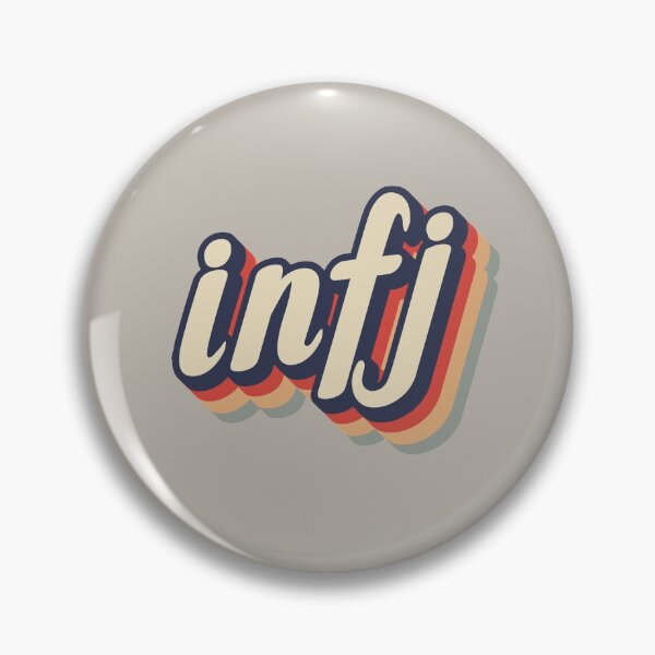 Item preview, INFJ MBTI Type Arty Introvert Colorful designed and sold by RETROACTIVE SHOP.