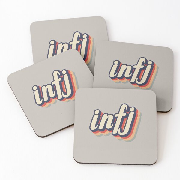 Item preview, INFJ MBTI Type Arty Introvert Colorful designed and sold by RETROACTIVE SHOP.