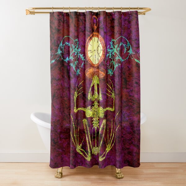 Memento Froggy Shower Curtain