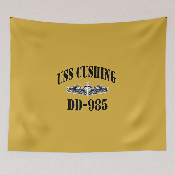 Item preview, USS CUSHING (DD-985) SHIP'S STORE designed and sold by militarygifts.