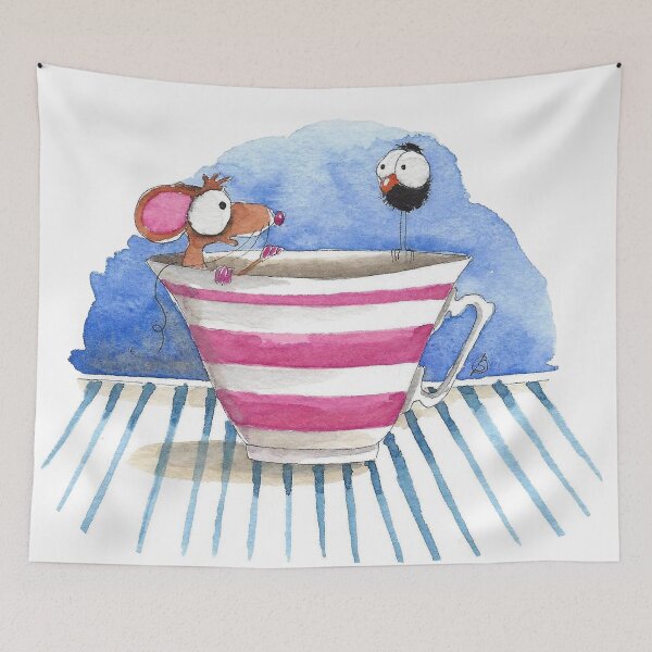 Item preview, Tea Cup Conversations designed and sold by StressieCat.