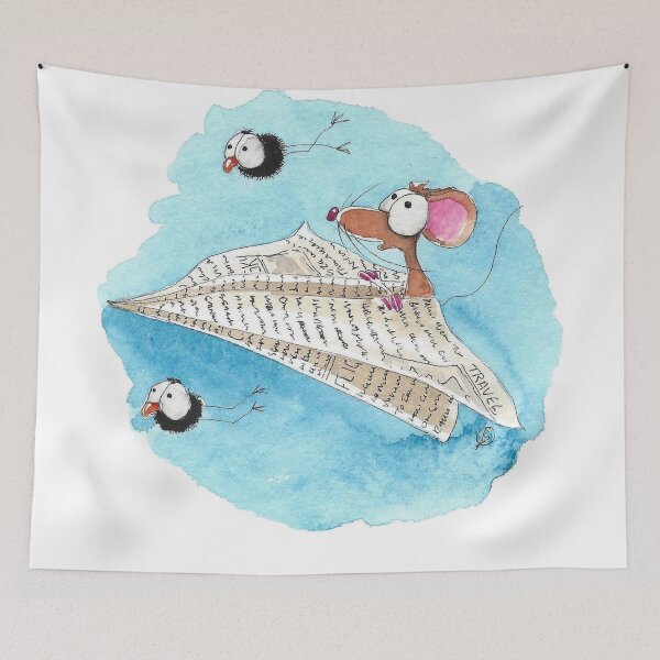 Item preview, Paper Flights designed and sold by StressieCat.