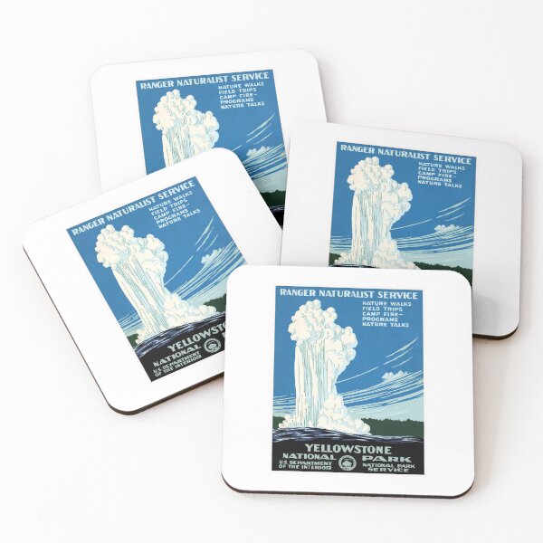 Item preview, 1938 Yellowstone National Park Poster designed and sold by retrographics.