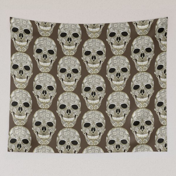 Item preview, Smiling Skull designed and sold by MagicMama.