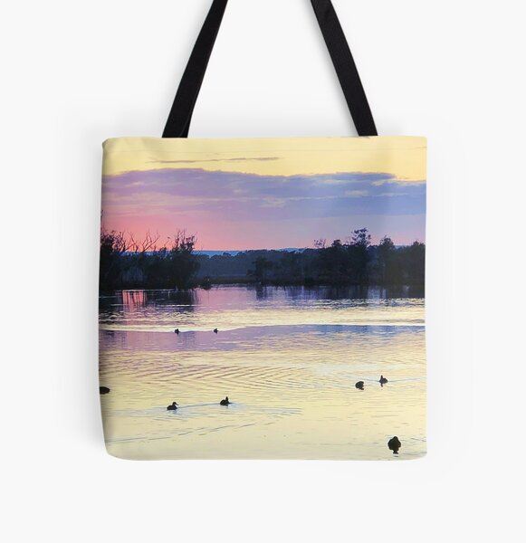 Early Morning, Serpentine River All Over Print Tote Bag