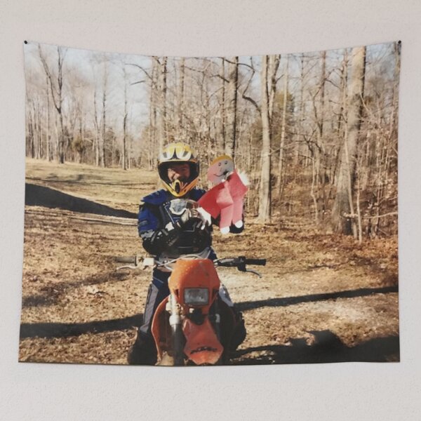 Item preview, Tim Thompson and Friend on the KTM 300 EXC designed and sold by Tim Thompson.
