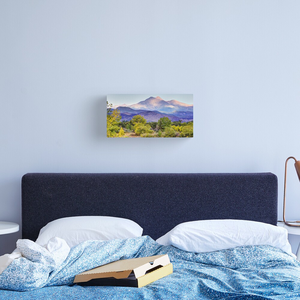Sweet September Morning Mountain View Canvas Print