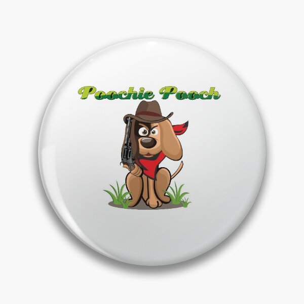 Item preview, Funny Poochie Pooch with A GUN designed and sold by PoochiePooch.