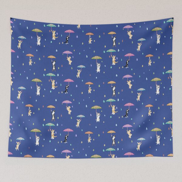 Item preview, Raining Cats and Dogs designed and sold by Tilly Scribbles.