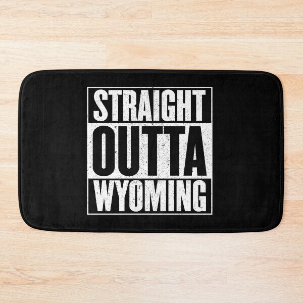 Item preview, Straight Outta Wyoming designed and sold by d1mology.