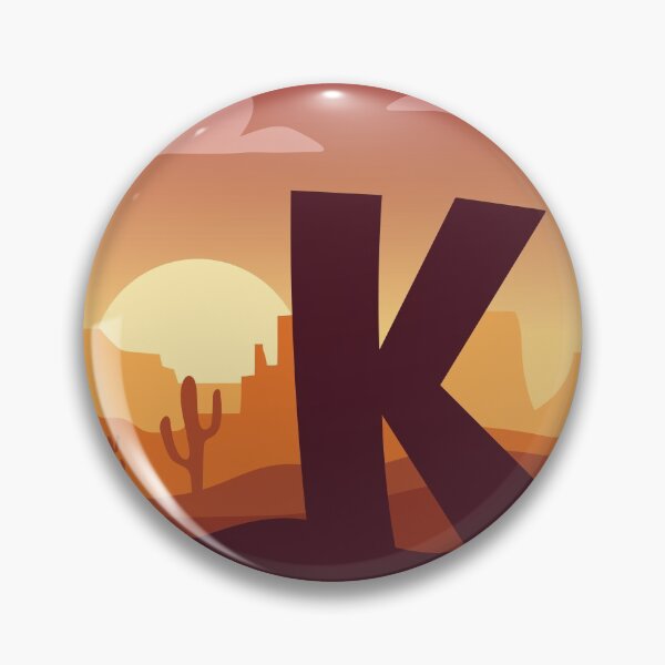 Item preview, Letter K - In The Desert designed and sold by pixelinga.