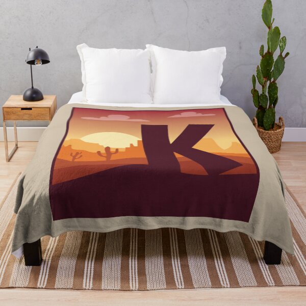 Item preview, Letter K - In The Desert designed and sold by pixelinga.