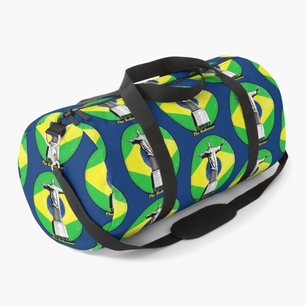 Item preview, Christ the Redeemer Brazil Flag designed and sold by piedaydesigns.