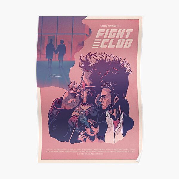 Fight Club (1999) Affiche de film alternatif Poster