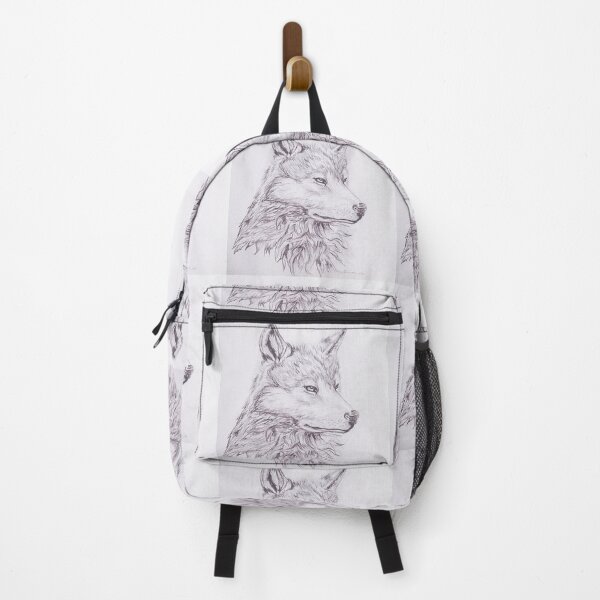Item preview, Graphite Wolf illustration designed and sold by Liz HL Art Shop.