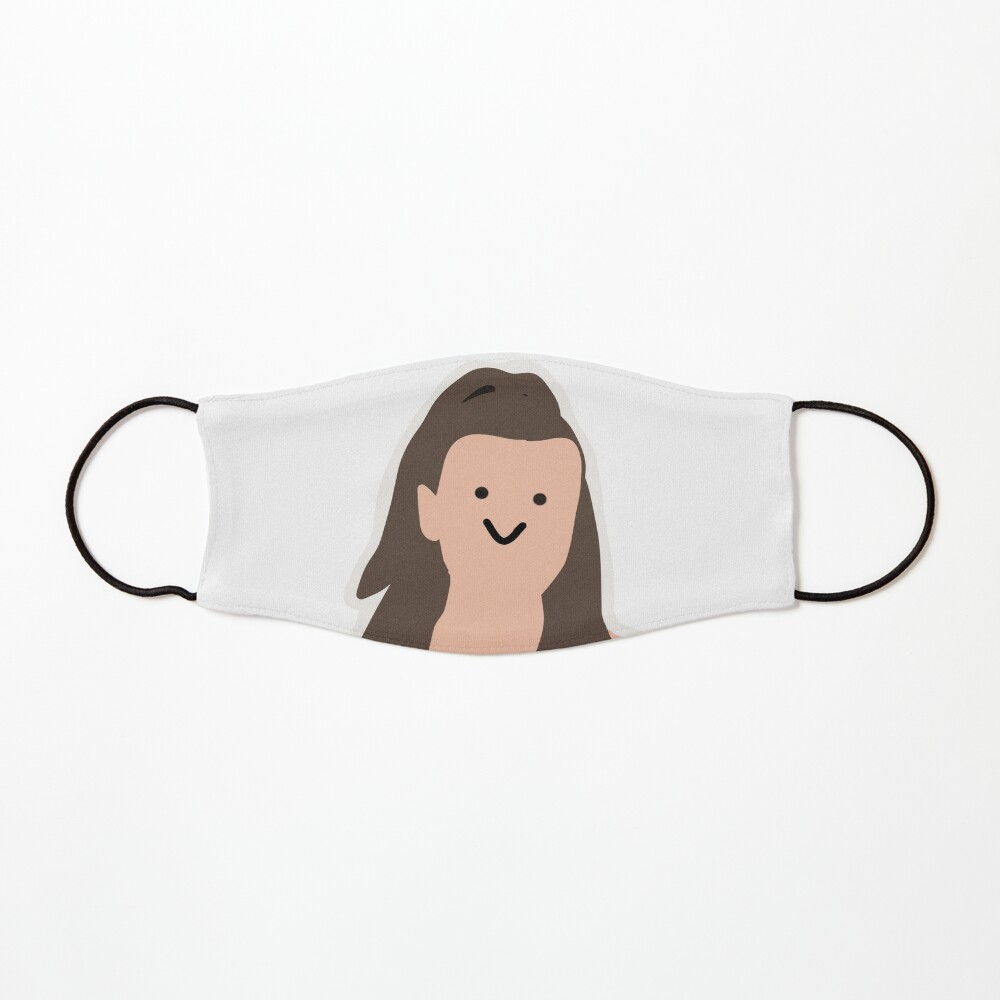 Mille Bobby Brown Roblox Face Mask By Queenbeetay Redbubble - steve harrington hair roblox