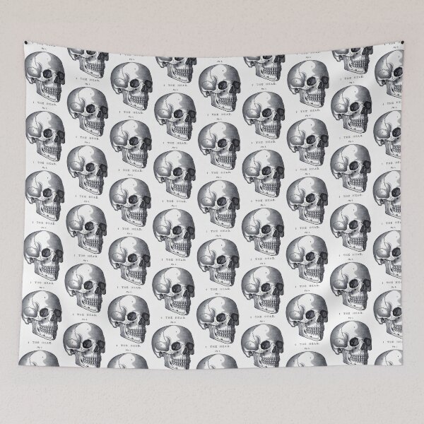 Item preview, Vintage Anatomy Skull designed and sold by Jennifer Crockett.