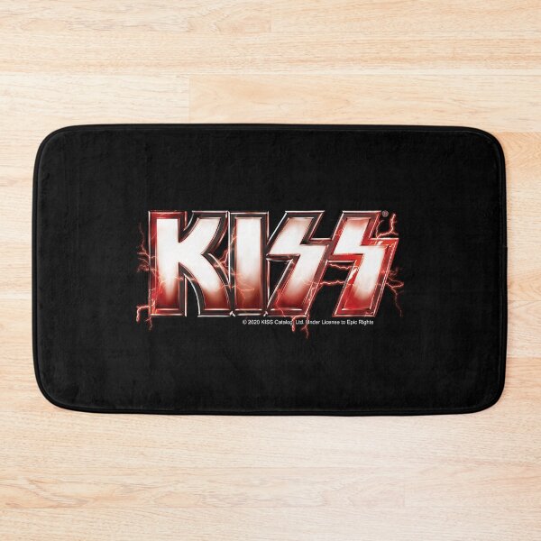 Item preview, KISS ® rock music band - Red Lightning Logo designed and sold by musmus76.