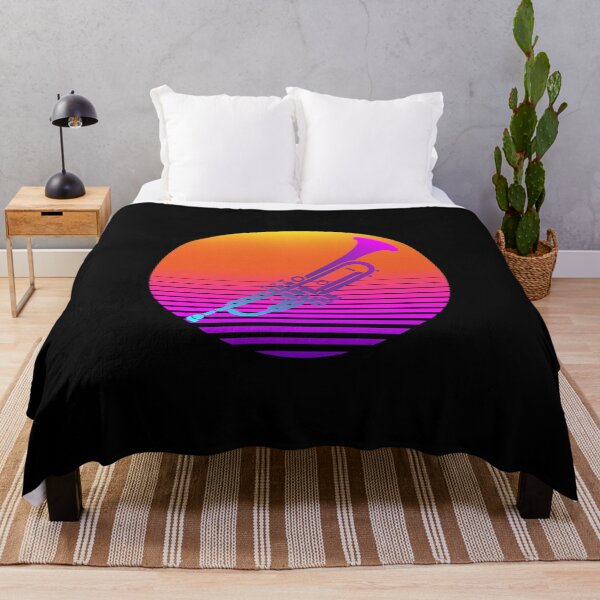 Item preview, Trumpet Retro Sunset designed and sold by HalpinDesign.