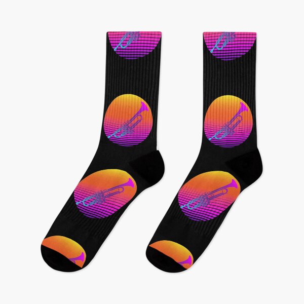 Item preview, Trumpet Retro Sunset designed and sold by HalpinDesign.