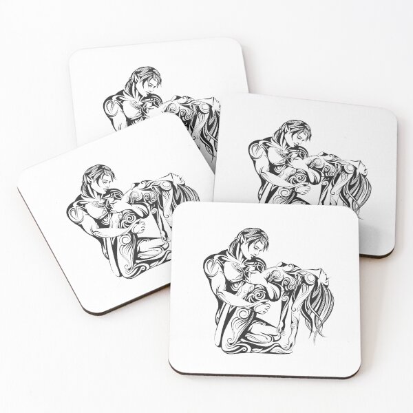 Item preview, Man & Woman Tattooed designed and sold by MisterGooseShop.