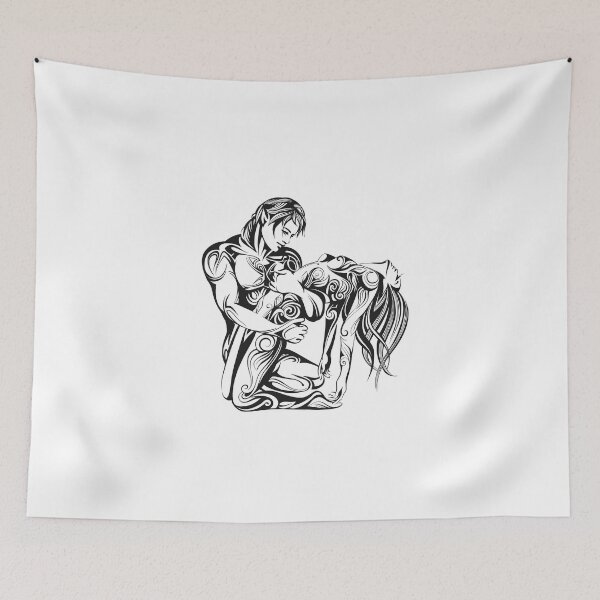 Item preview, Man & Woman Tattooed designed and sold by MisterGooseShop.